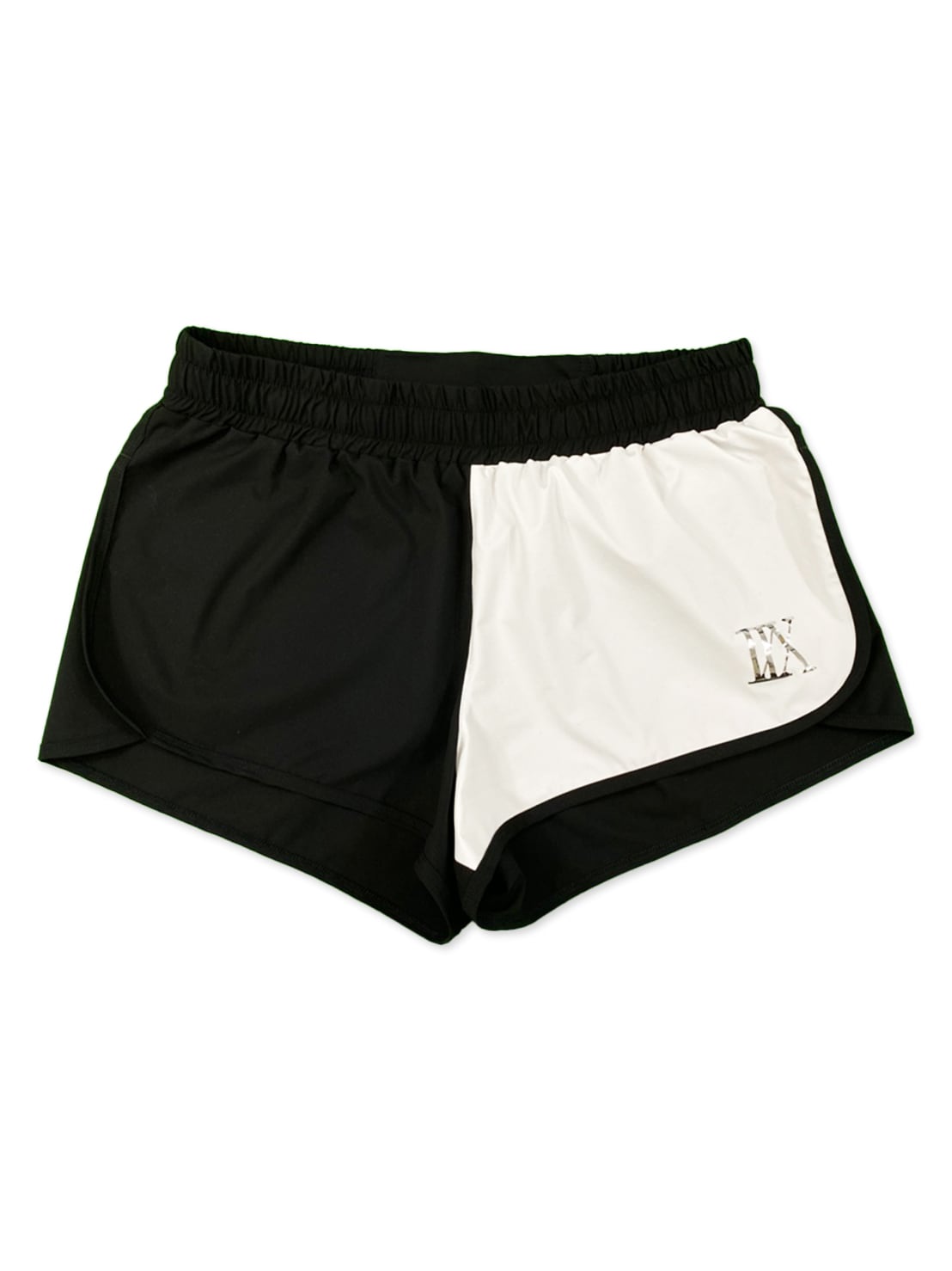 ムエタイパンツ ブラックxホワイト HPX-25067