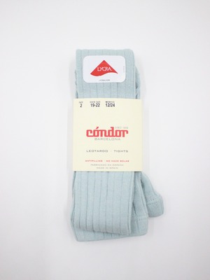 Condor  basic rib tights  495 SEA MIST  4 6 8 10size 　