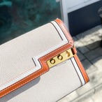 2021年SSモデル DELVAUX タンペート キャンバス×レザーショルダー thumbnail 9