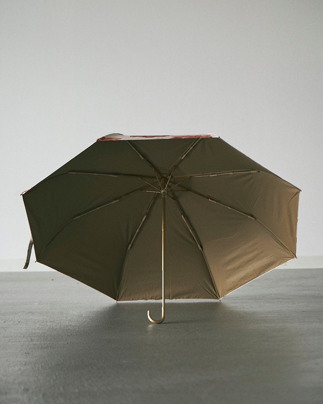 赤い情熱　三つ折り傘　[sam055]