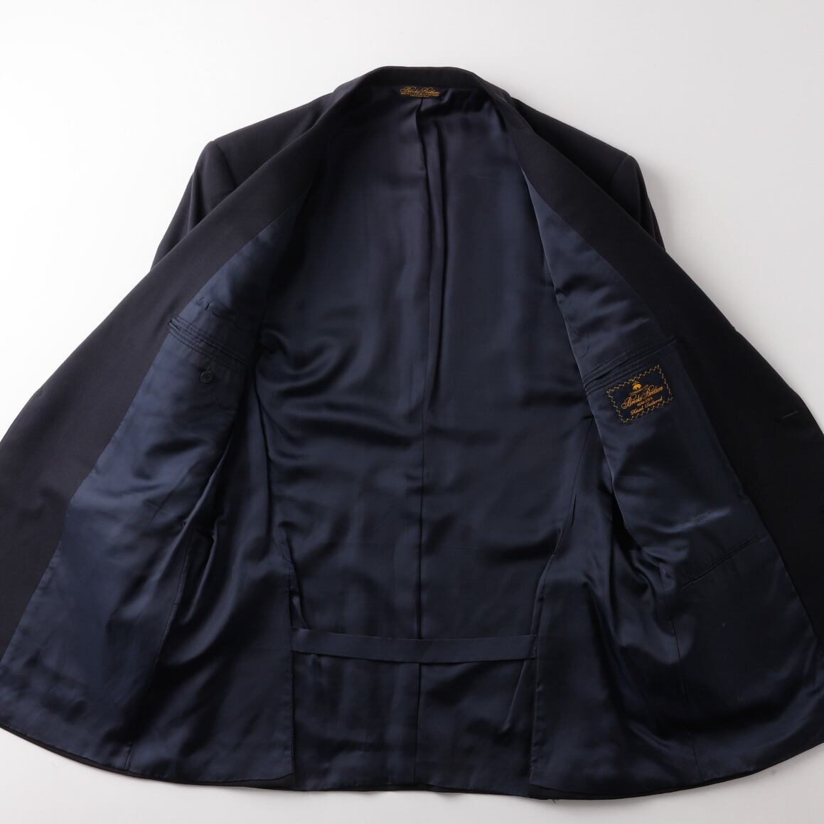 極美品】BROOKS BROTHERS MARKERS flannel wool jacket Navy blazer