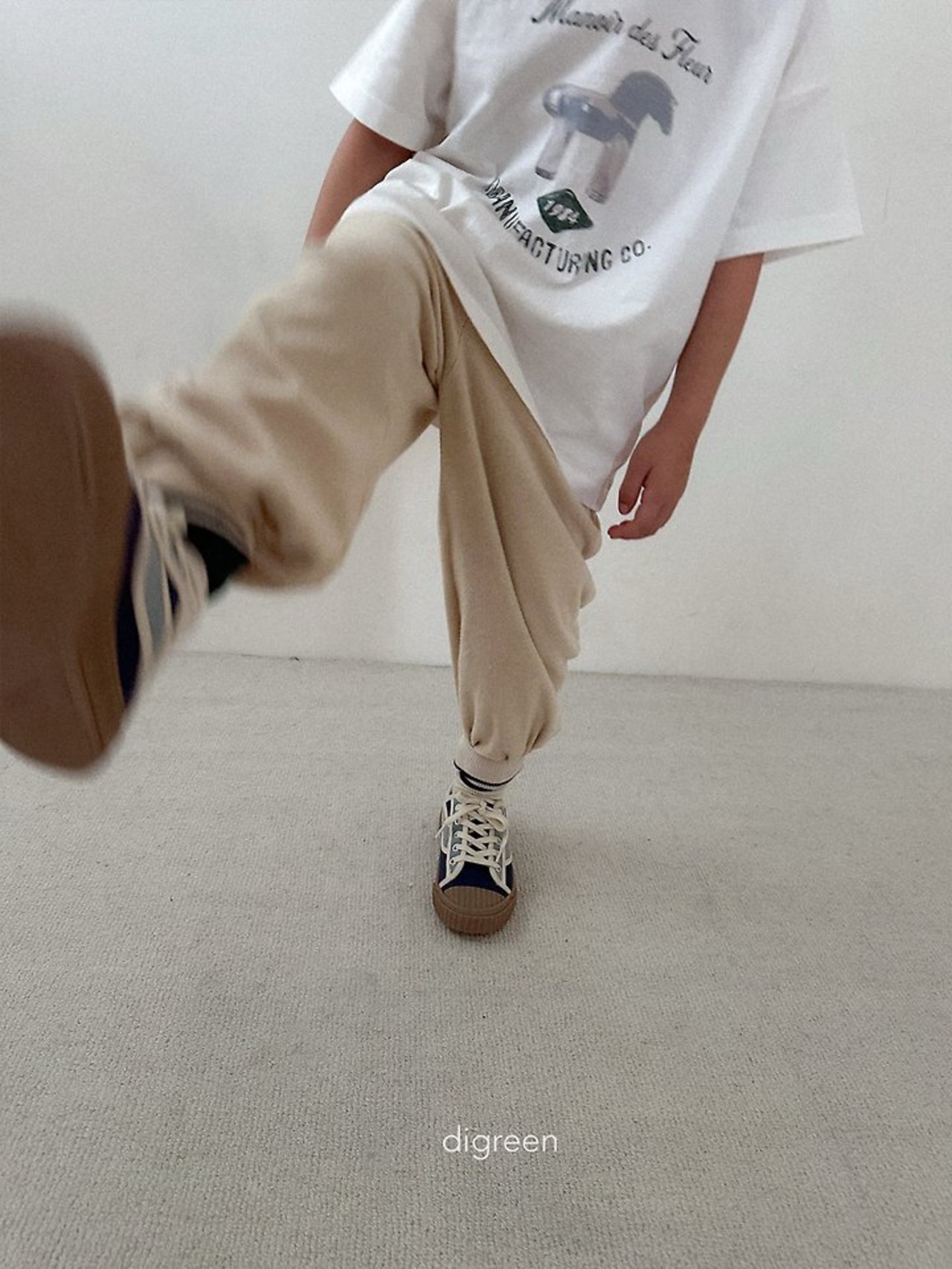 韓国子供服 / Digreen / 26Autumn / sand terry joggers pants / パンツ *S~XXL*