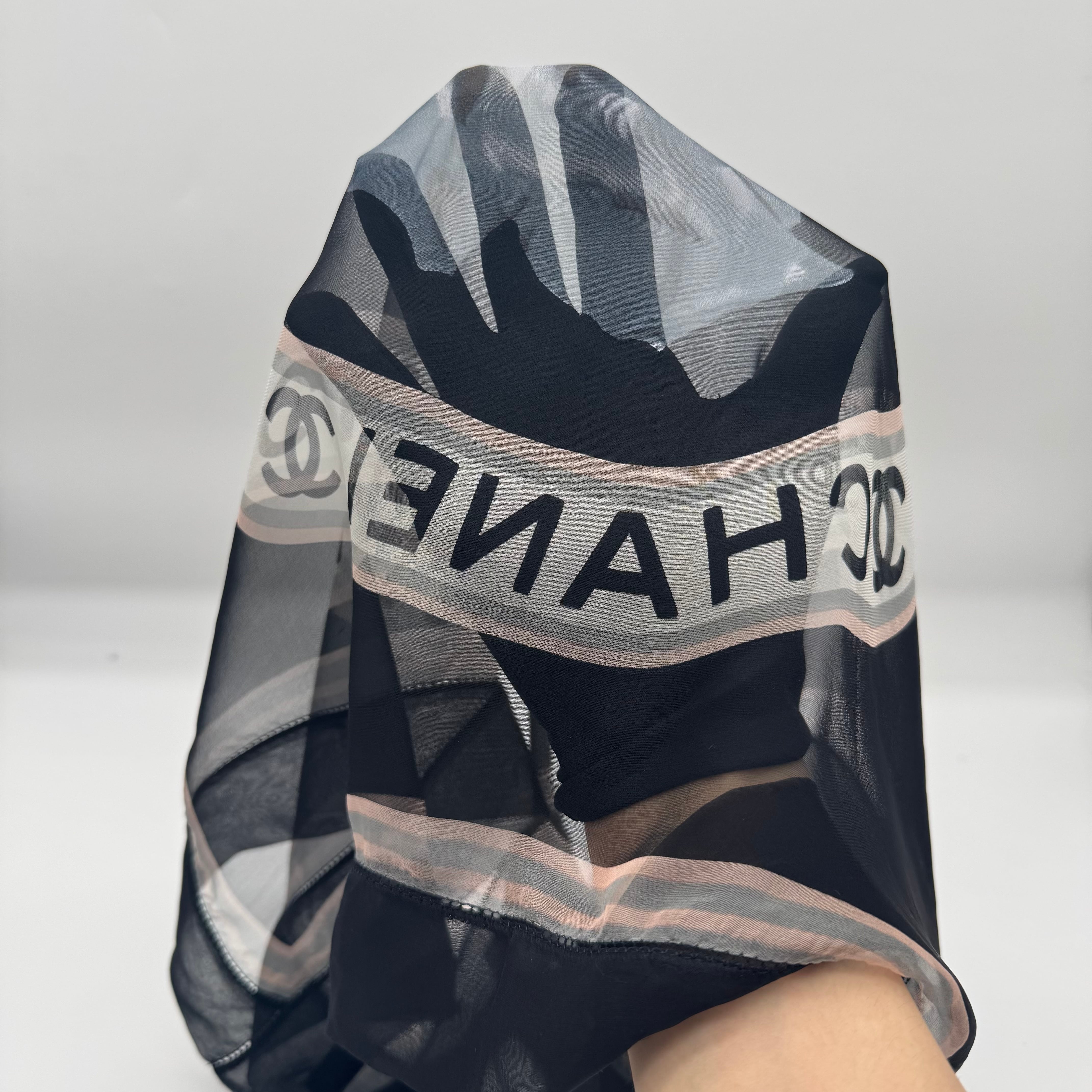 CHANEL カメリア シアー スカーフ シルク シャネル | 2122TOKYO