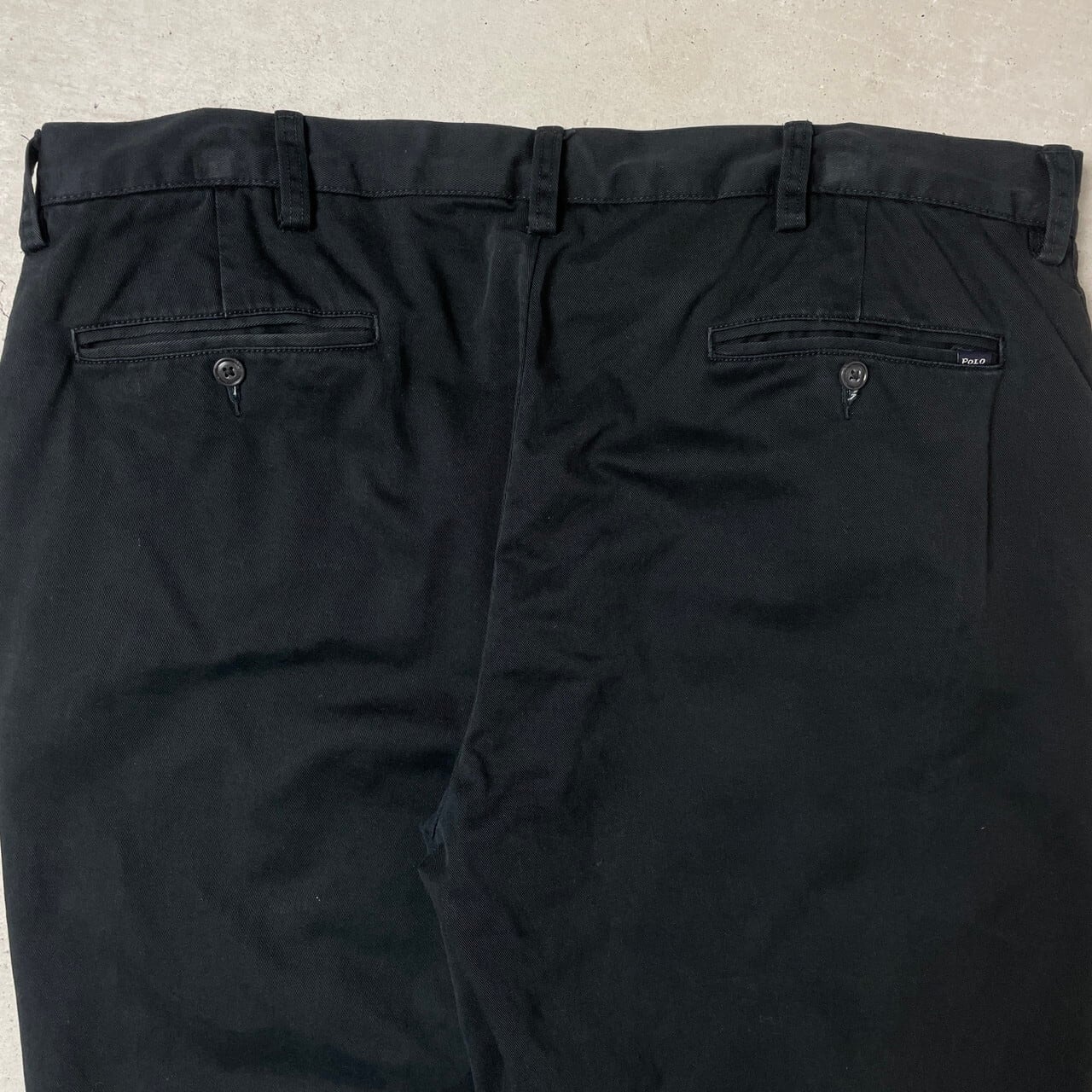 ポロバイラルフローレン チノパン ブラック CLASSIC FIT コットン Polo by Ralph Lauren ポロバイラルフローレン チノパンツ