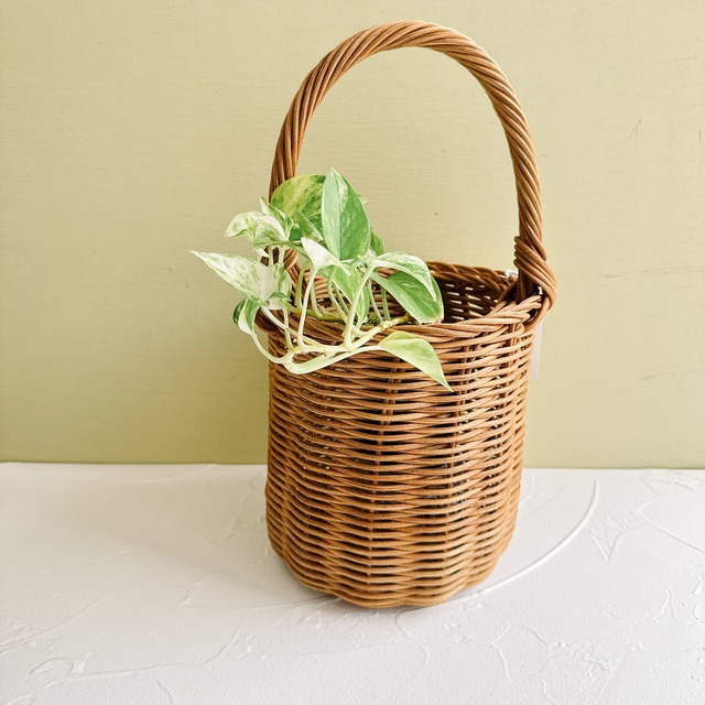 かごbag / 筒型　(ruruhana）
