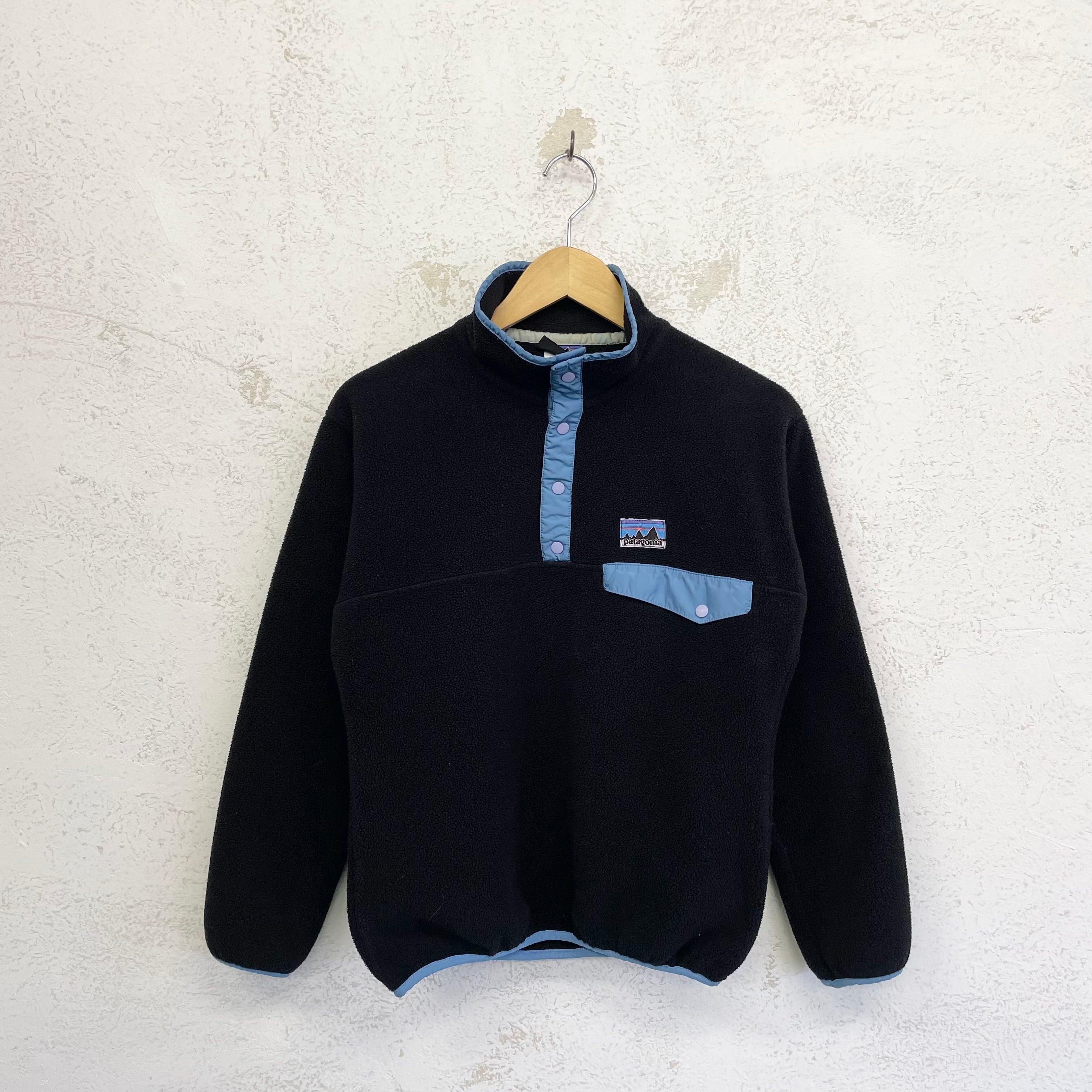 F8 patagonia snap-t BLACK size/S パタゴニア スナップt ブラック | ANY