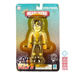 KISS キッス ロック ヘッドライナーズ ピーター・クリス スーパーポーザブル ベンダブル フィギュア 未開封