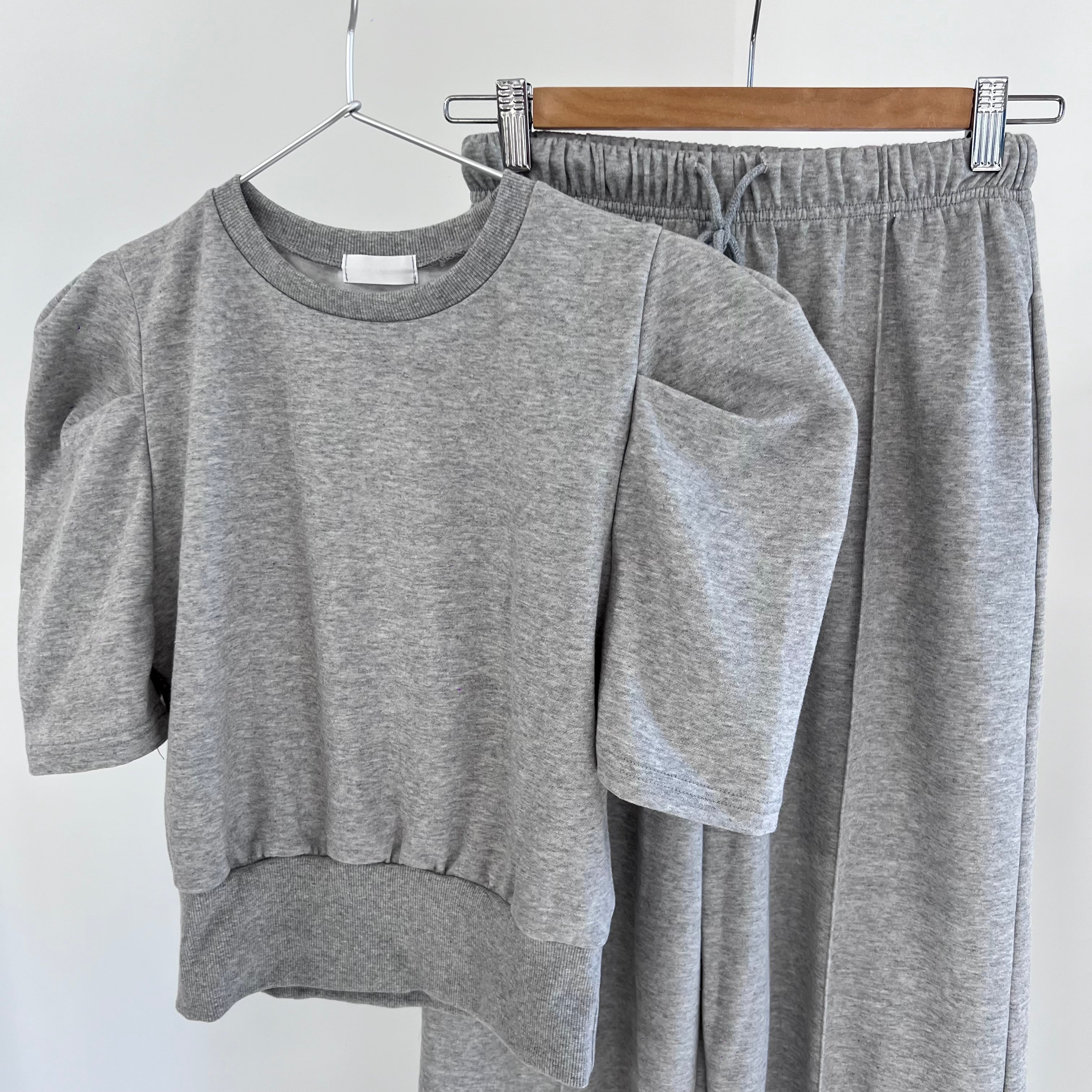 アイボリー即納】スウェットセットアップ | showme