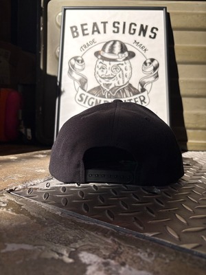BEAT.F.P.G / MAKE SIGNS GREAT AGAIN BASE BALL CAP / CAP / キャップ / BLACK