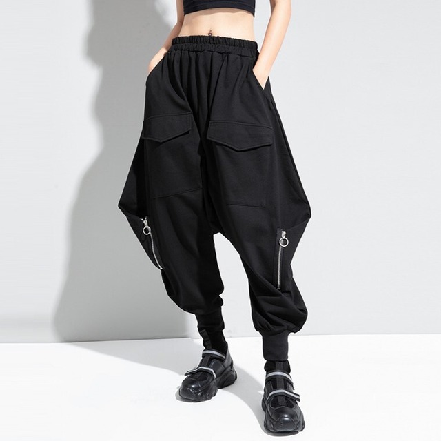 Leg Zip Sarouel Pants / レッグジップ サルエル パンツ