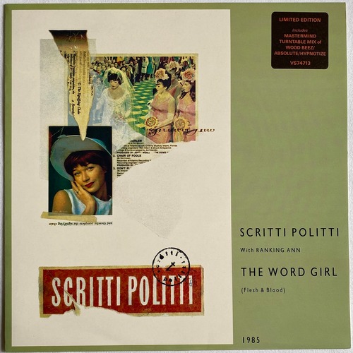 【12EP】Scritti Politti With Ranking Ann – The Word Girl (Flesh & Blood)