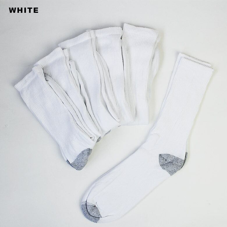 gil-gb753 】GILDAN ギルダン P6 MENS CREW SOCKS クルーソックス