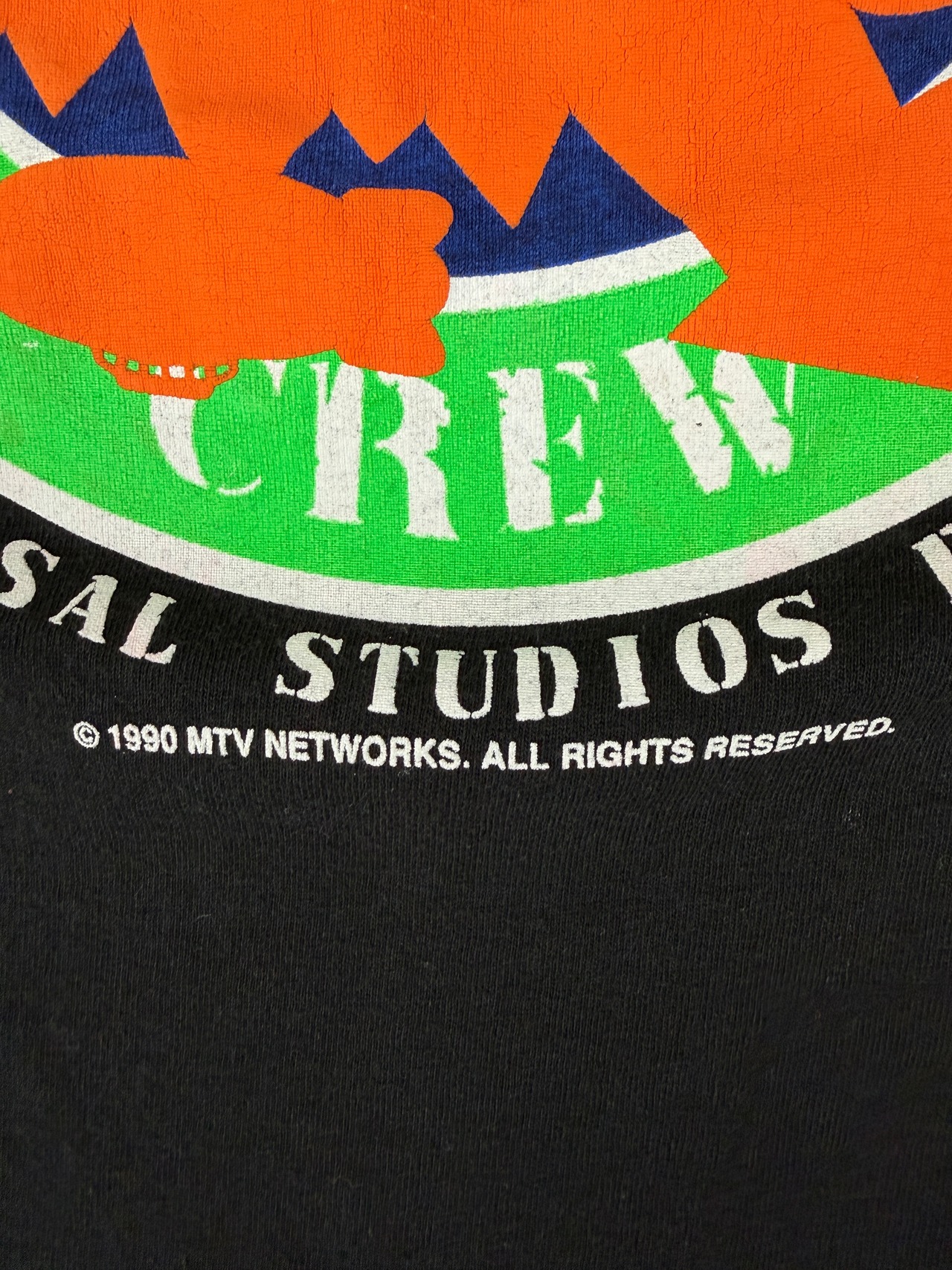 90s Nickelodeon MTV Studios Crew  / Fruit of the loom made in usa・画像6