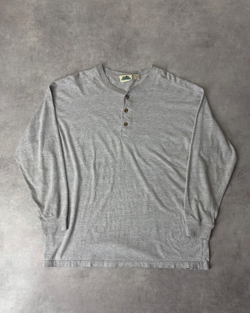 90s TIMBER TRAIL Henry-Neck L/S Tee