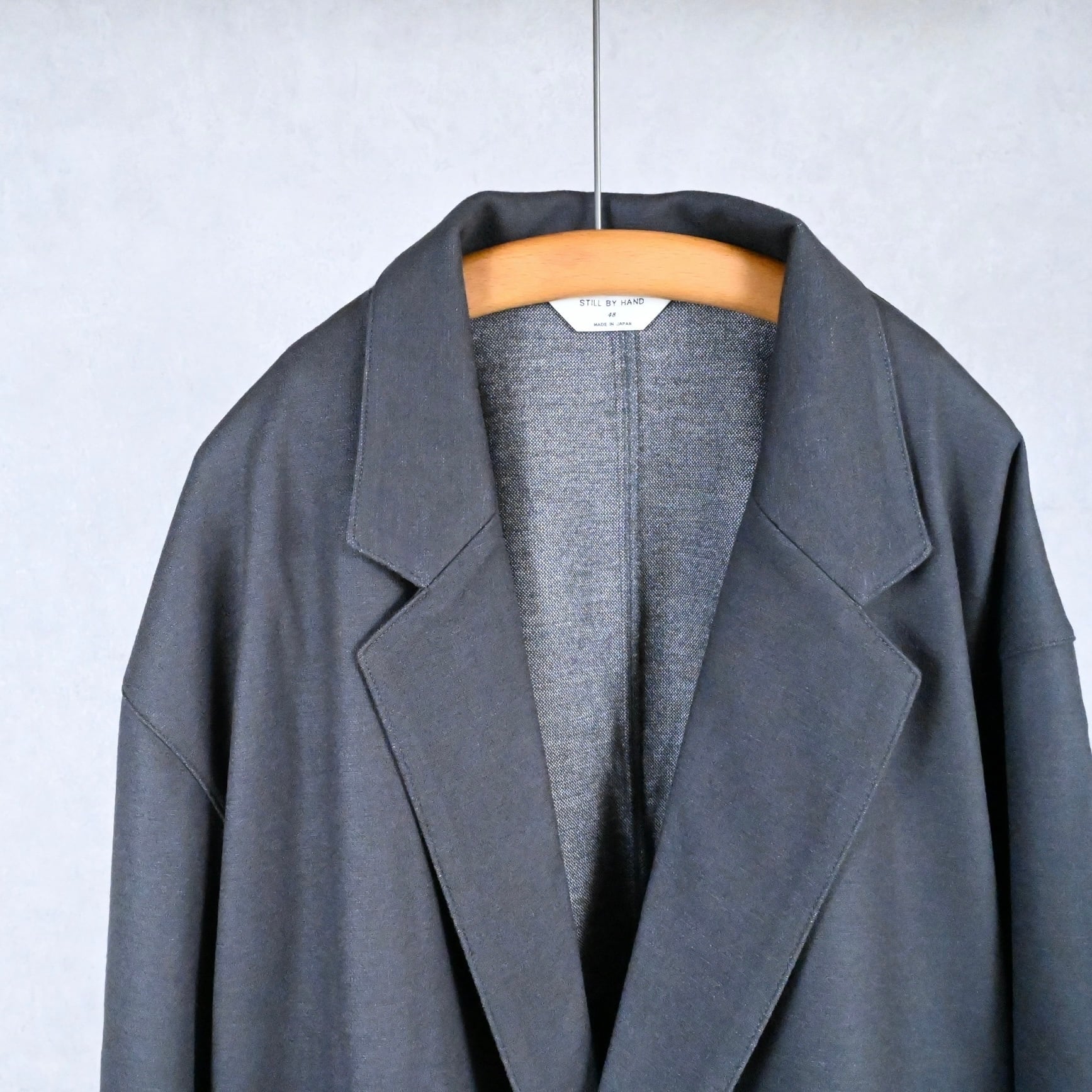 STILL BY HAND】WOOL JERSEY W-JACKET スティルバイハンド ウール