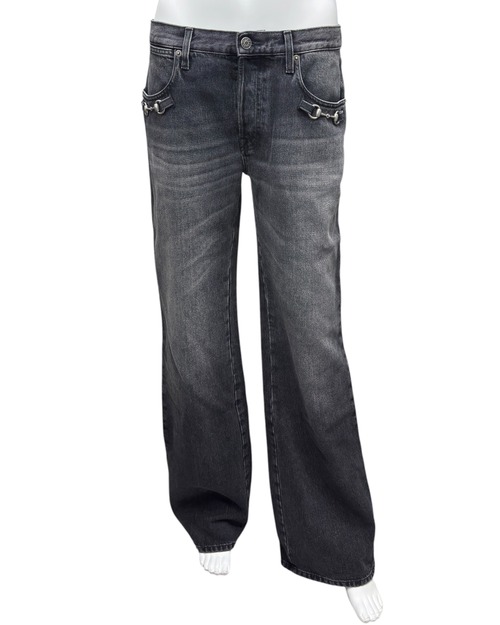 SS2026 GUCCI HORSE BIT JEANS