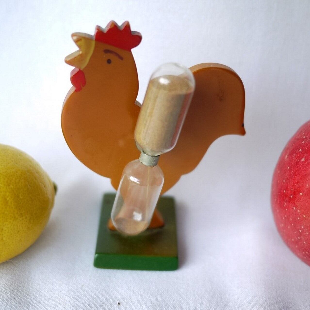 にわとり砂時計 ベークライトおんどりミッドセンチュリー