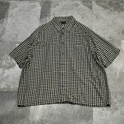 Claiborne pattern rayon shirt