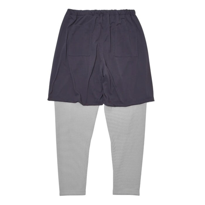 MOUNTAIN RESEARCH (ﾏｳﾝﾃﾝﾘｻｰﾁ) - Layered Pants MTR4273 GrayIvory