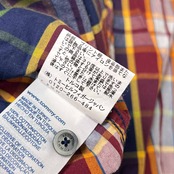 TOMMY HILFIGER トミーヒルフィガー Fitted チェック 長袖シャツ 8/マルチ レディース