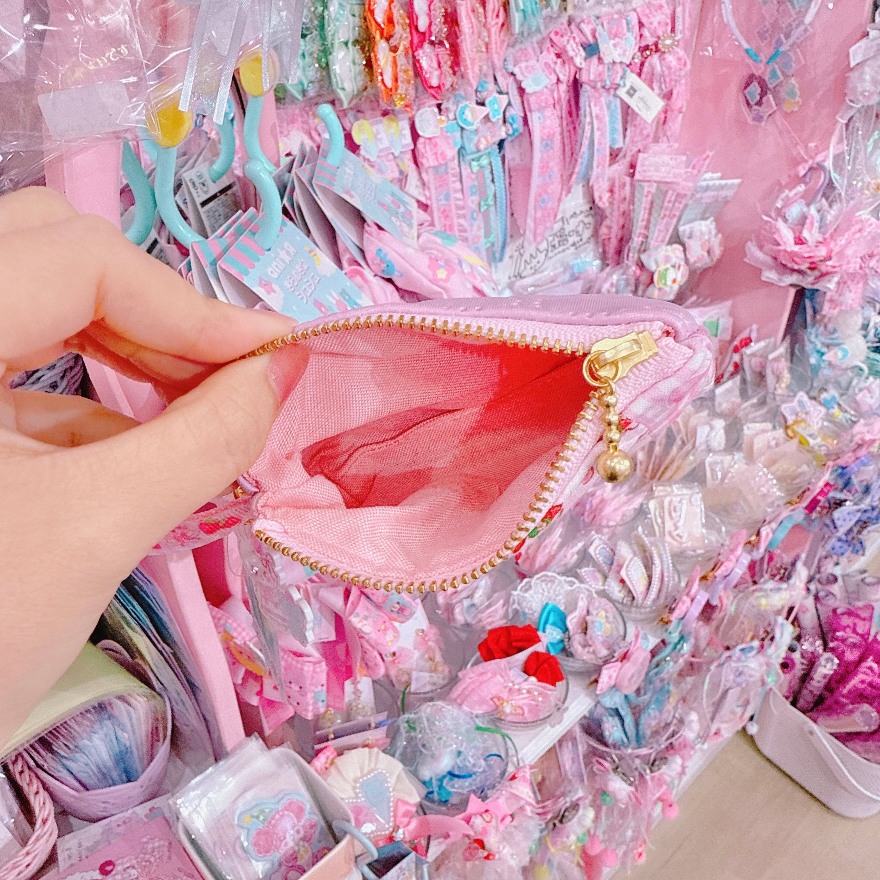 【N4】41-7パッチワークミニポーチ