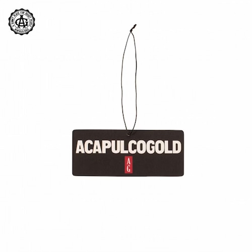 ACAPULCO GOLD : BLACK LABEL LOGO AIR FRESHENER