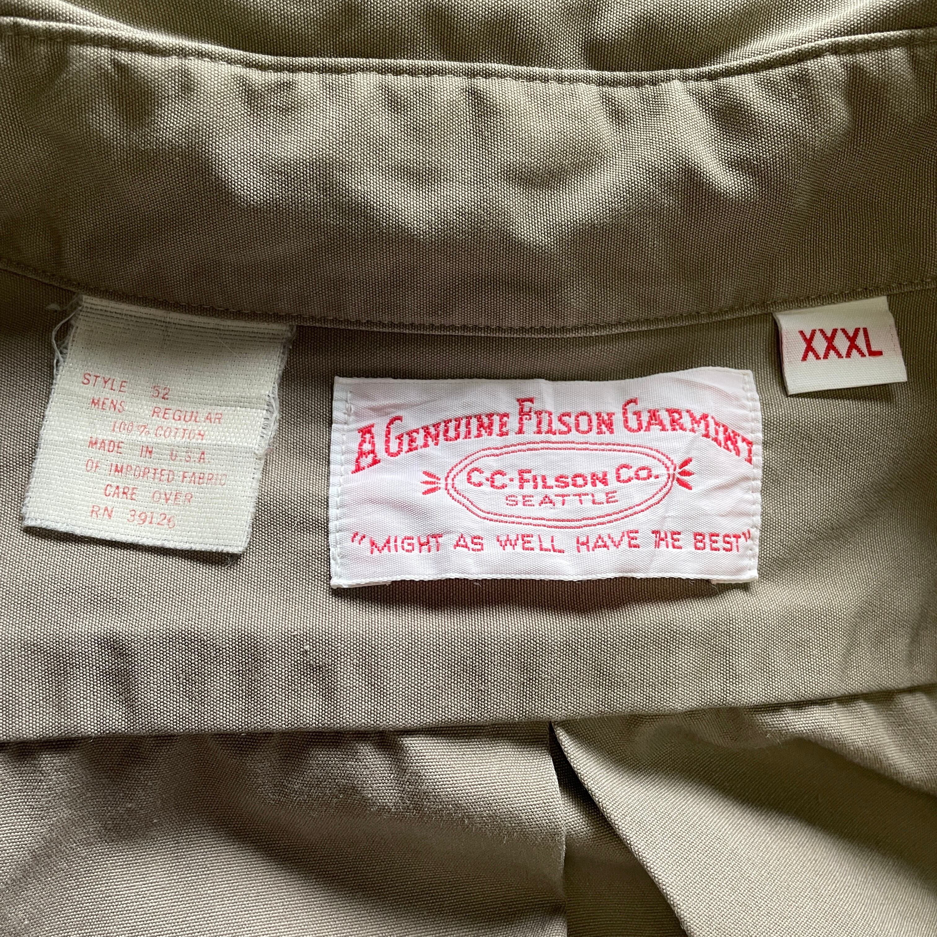 スーパービッグサイズ USA製 90年代 FILSON フィルソン 復刻タグ