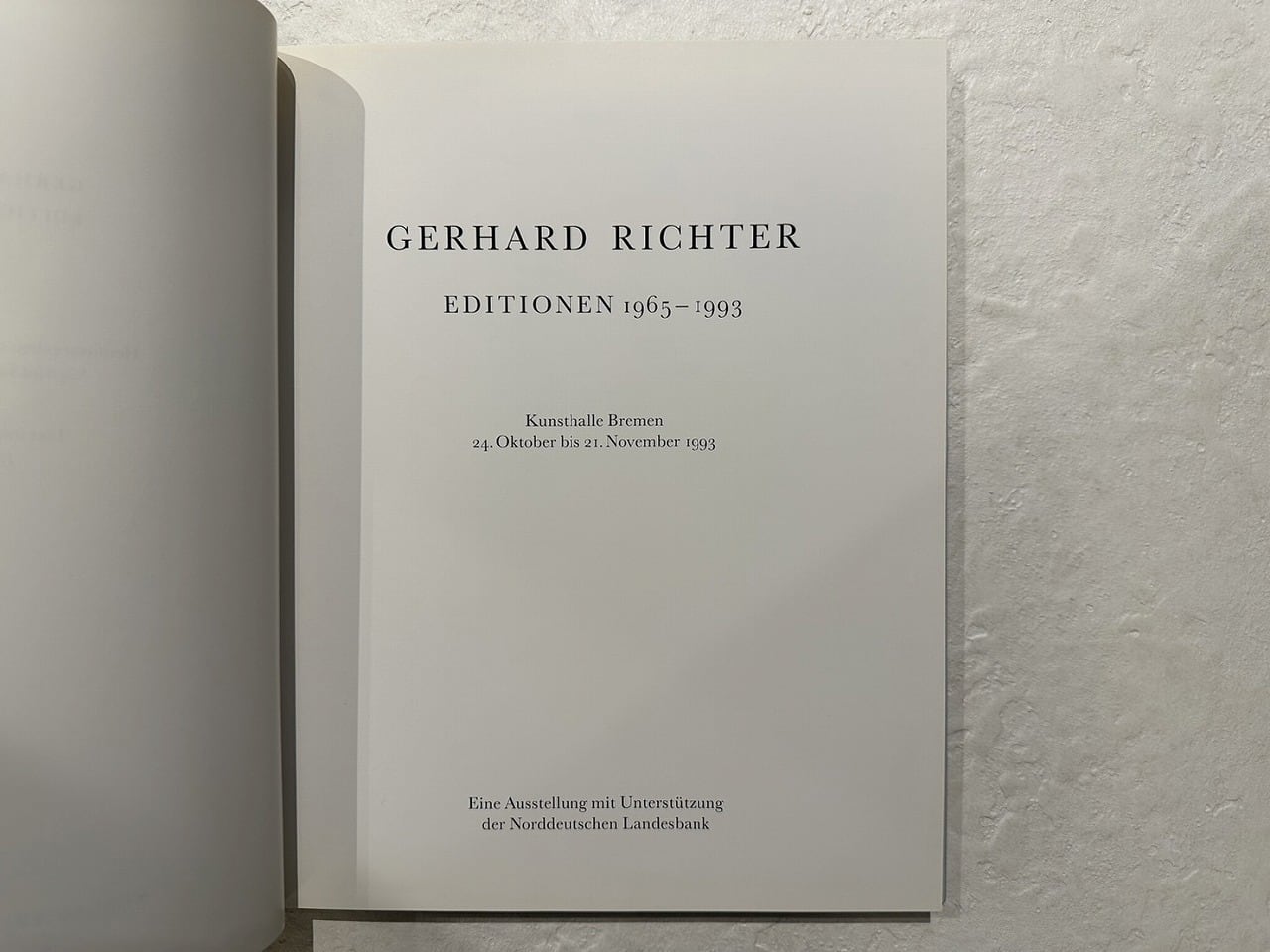 ゲルハルト・リヒター Editionen 1965-1993 【公式通販】