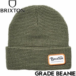 ニットキャップ カフビーニー BRIXTON ブリクストン GRADE BEANIE 11681 MILOL 日本代理店正規品