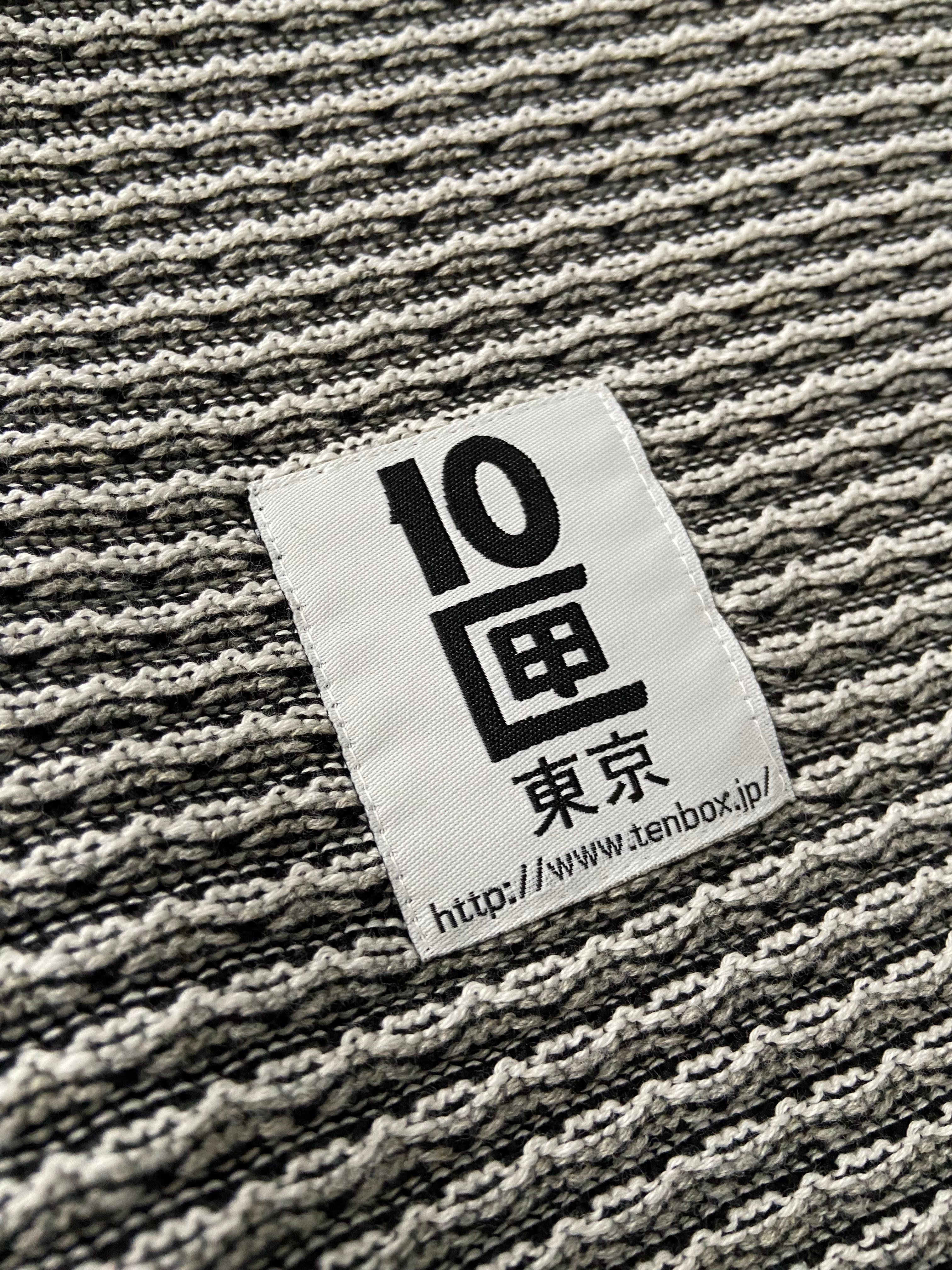TENBOX / CHAMELEON SWEATER - BLACK / GRAY / WHITE | DEXIM TENBOX / CHAMELEON SWEATER - BLACK / GRAY / WHITE | DEXIM