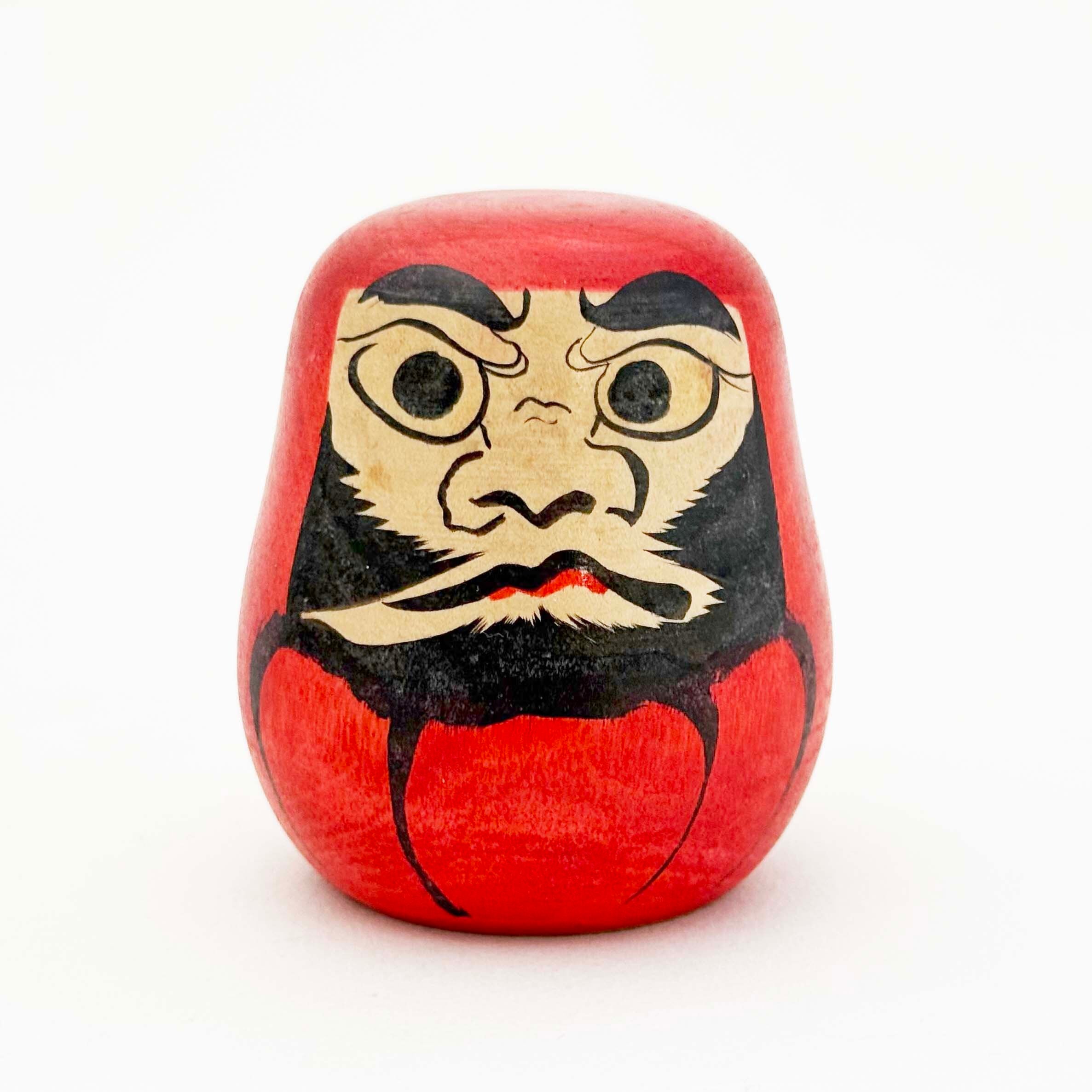 だるま木地玩具（鳴子系 / 桜井昭二工人）