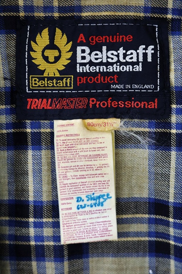 Used 70s Belstaff International TRIALMASTER Oild jacket Size 34 相当 古着 | ear  vintage&culture store
