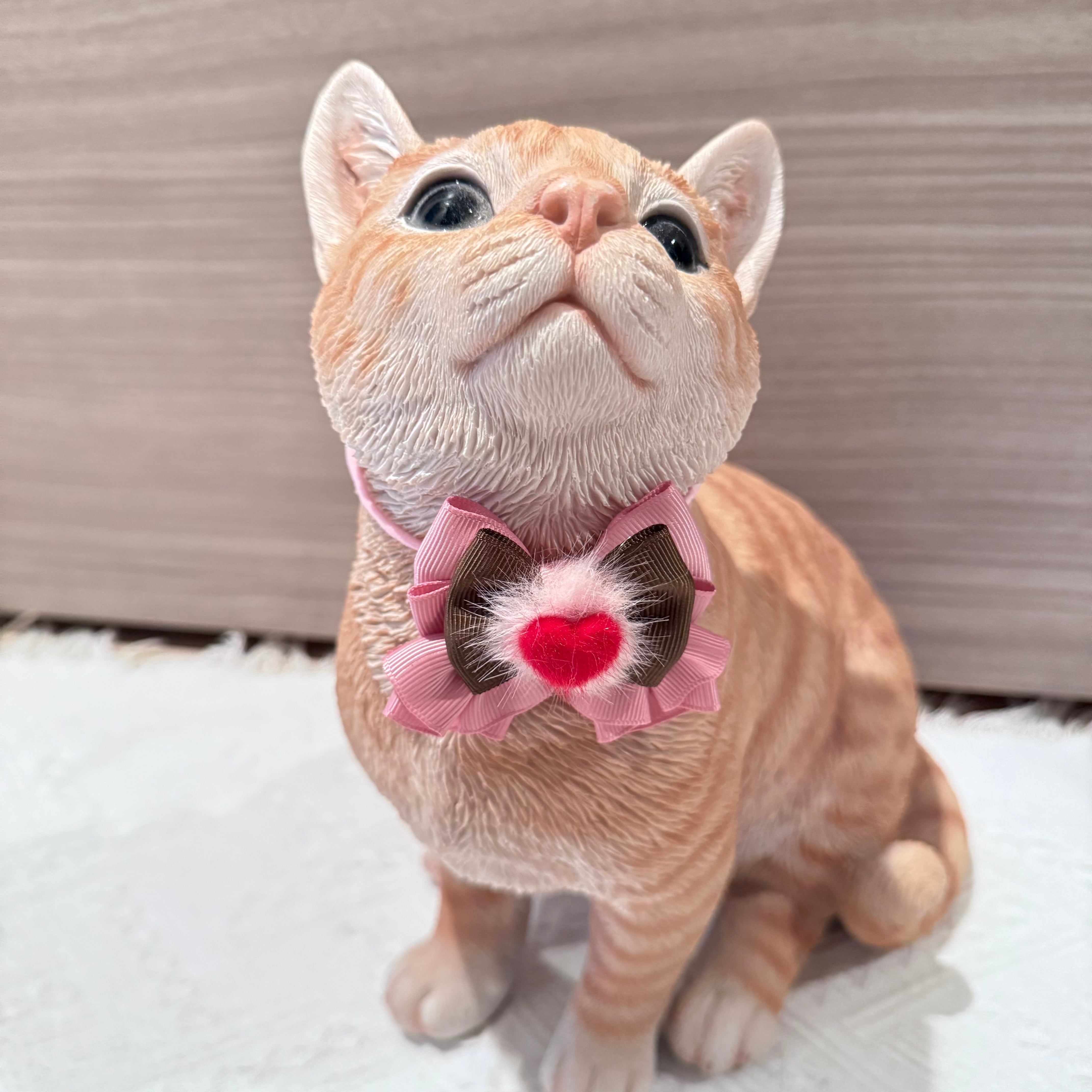 ☆ハートとリボンが素敵！フリル猫ちゃんチャーム☆ ☆ハートとリボンが素敵！フリル猫ちゃんチャーム☆ 【公式通販】