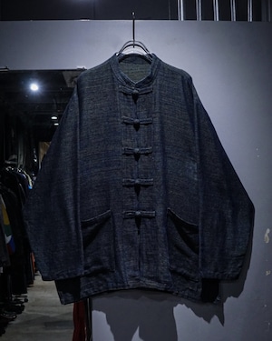 【add (C) vintage】"玉虫" Vintage Loose China Shirts Jacket