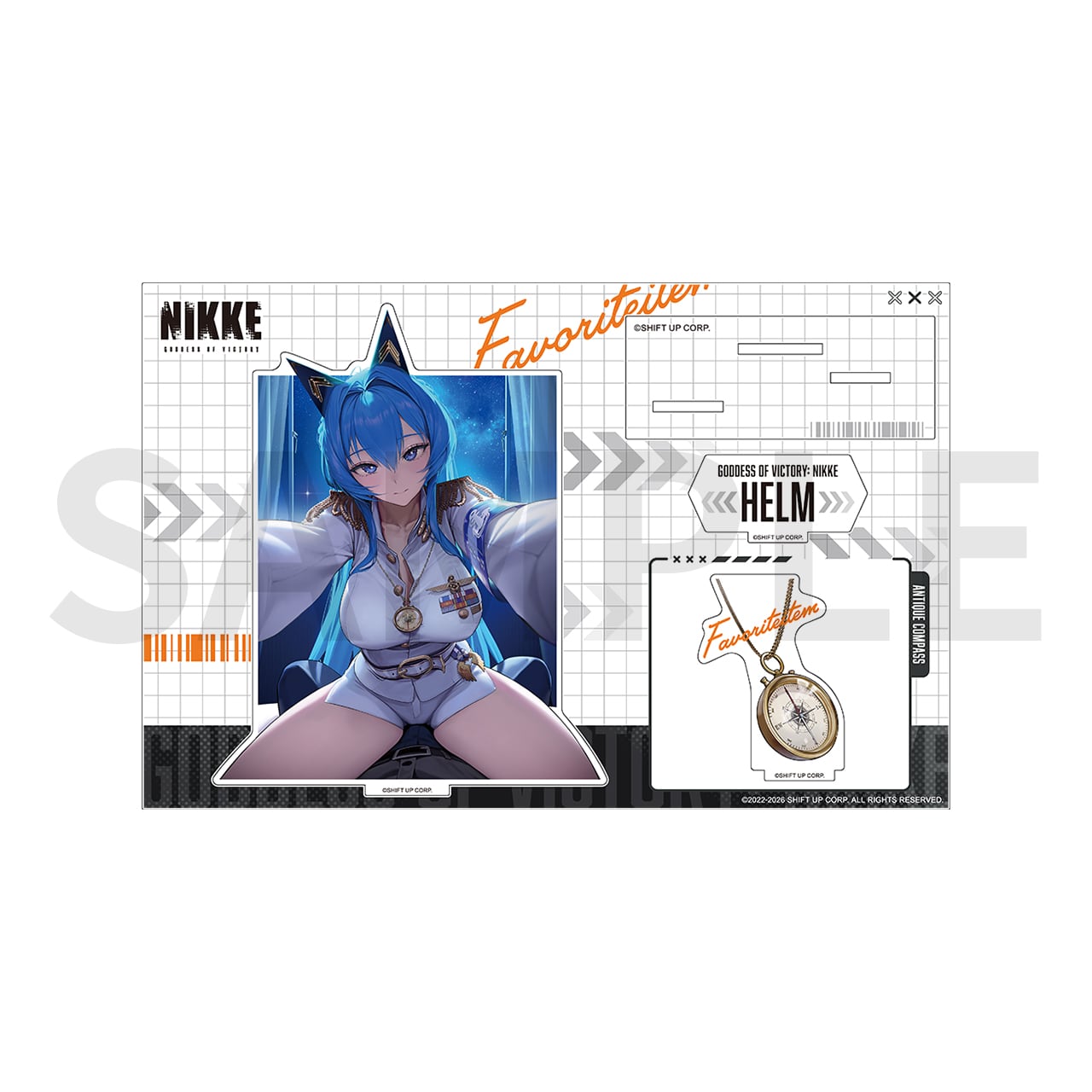 ストア限定】『勝利の女神：NIKKE』FOCUS ON NIKKE!! アクリルジオラマ