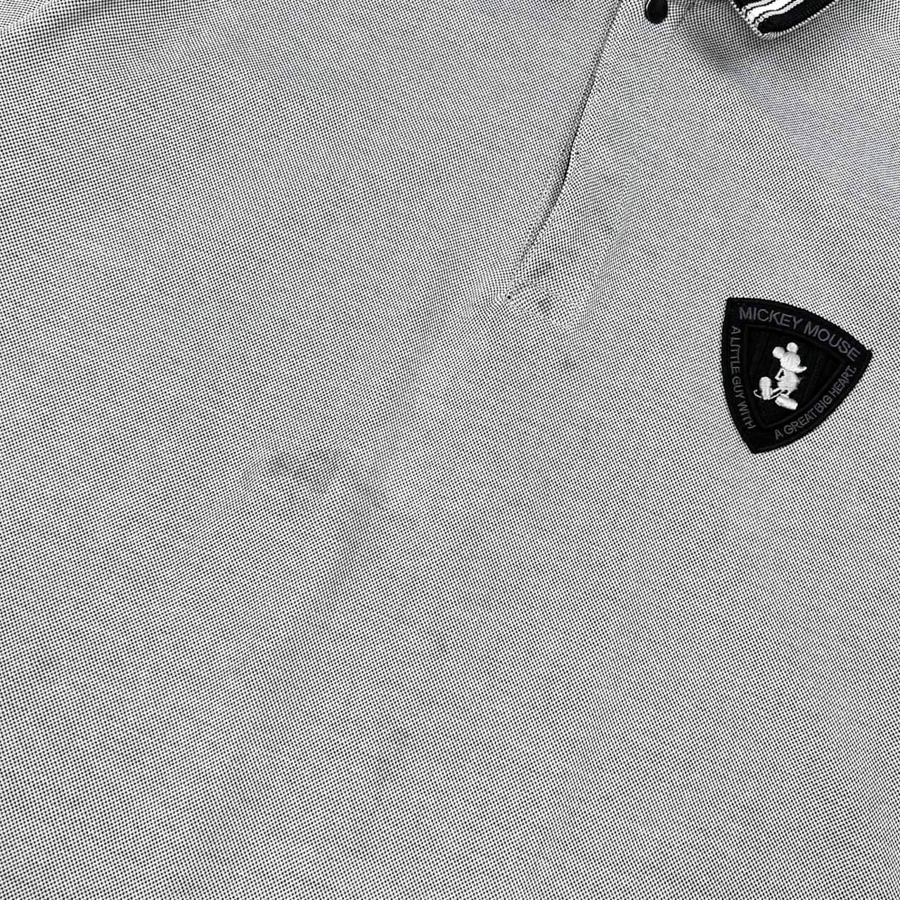 23区 HOMME ニジュウサンクオム QUICK DRY COOL ディズニーコラボ 鹿の子 半袖 ポロシャツ 50/メンズ