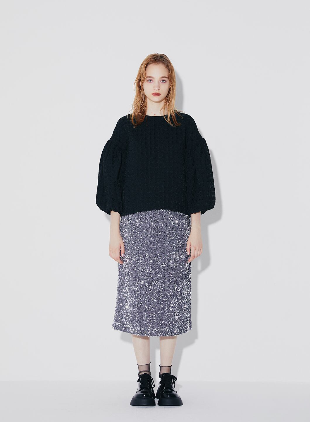 COEL スパンコールタイトスカート | KOKO
