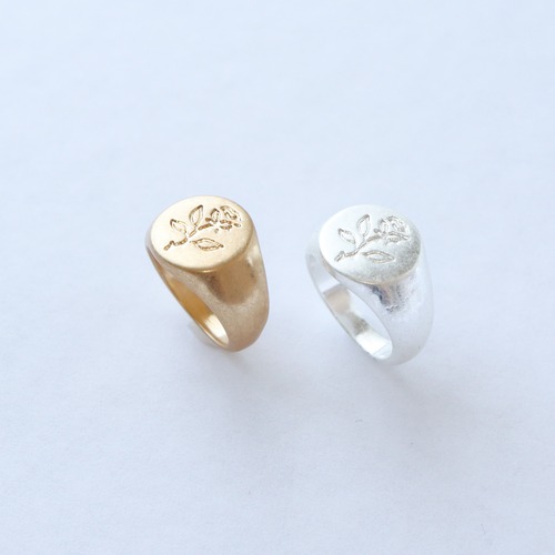 Flower Stamp Ring