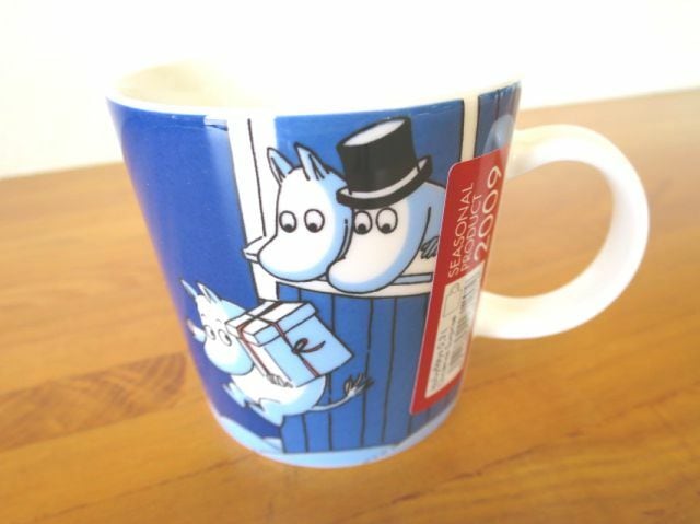 クリスマスサプライズ　ムーミン　マグカップ ムーミン☆限定マグカップ【ARABIA】クリスマスサプライズ/Christmas