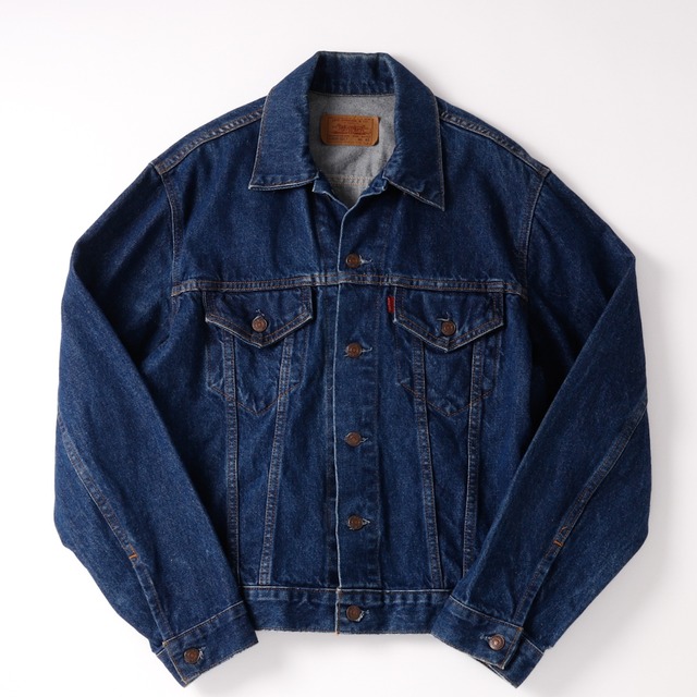 【濃紺】90s Levis 70505 0217 Denim jacket size40 about size L made in USA ／ 90年代 リーバイス スペシャル ヴィンテージ デニム ジャケット Gジャン サイズ40 実寸L アメリカ製 ミントコンディション