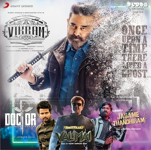 Vikram / Doctor / Valimai / Jagame Thandhiram サントラCD