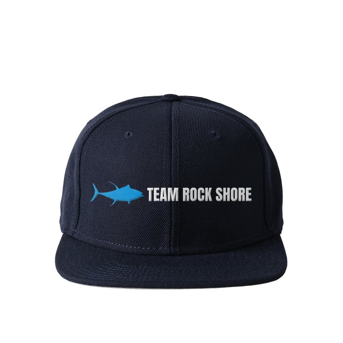フラットバイザーキャップ(チームロックショア) | TEAM ROCK SHORE