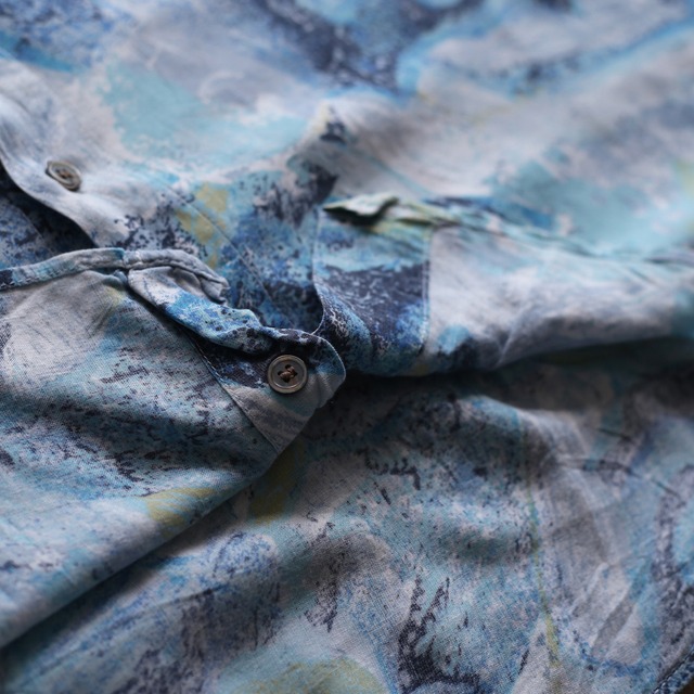 blue and blue h/s summer shirt