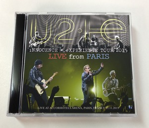 NEW  U 2 iNNOCENCE + eXPERIENCE Tour 2015 : LIVE FROM PARIS   2CDR  Free Shipping