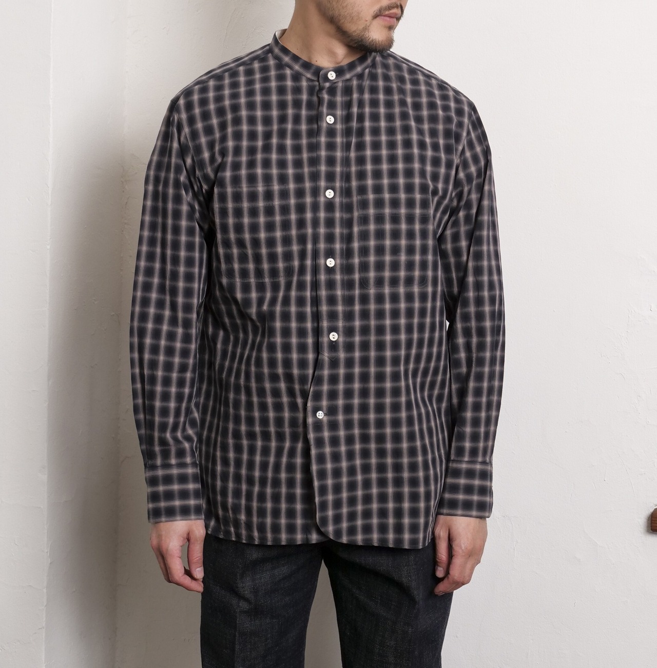 Livingstone【リヴィングストーン】・685M-663C・C/#18 Grey Check