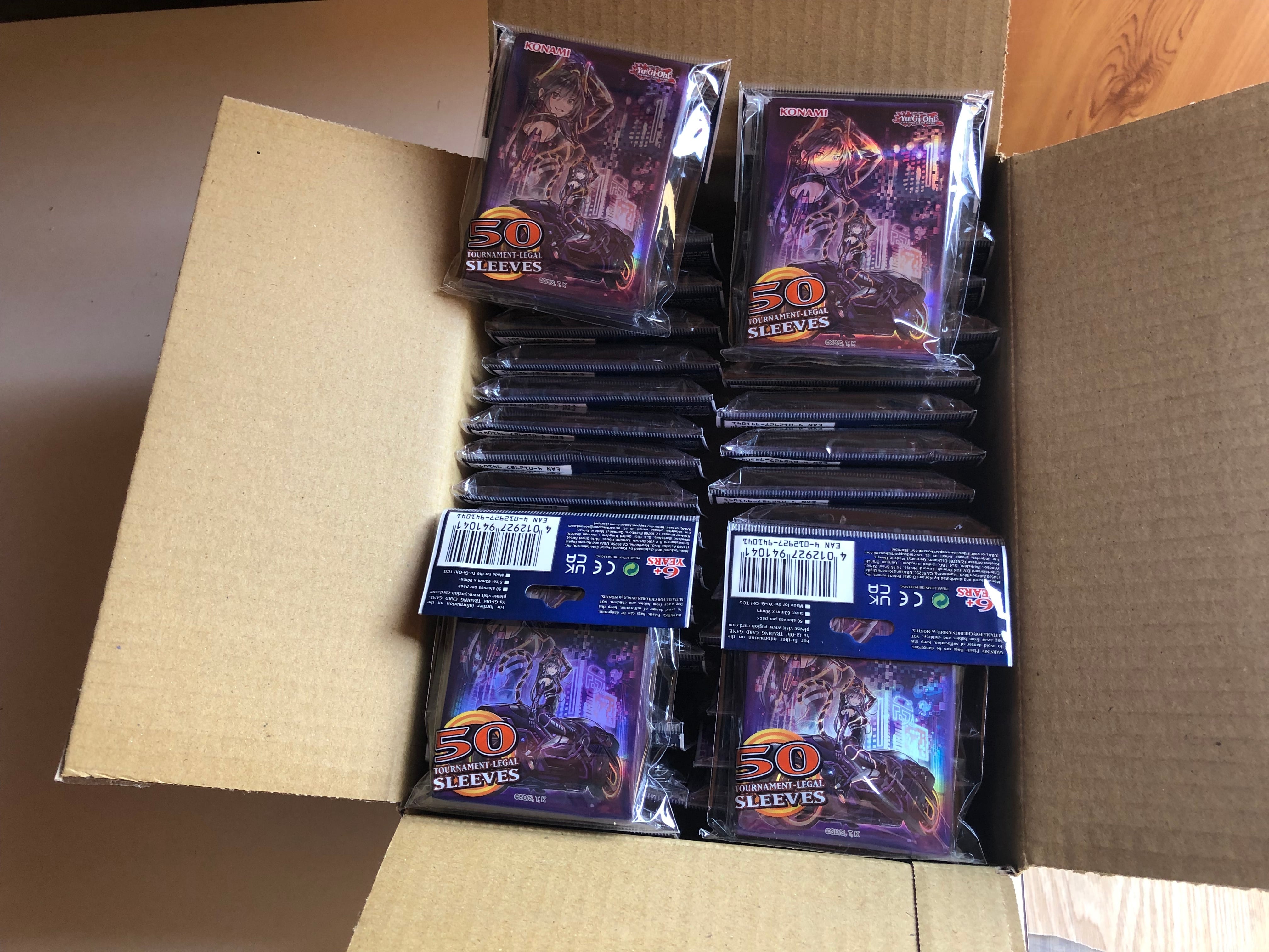 遊戯王EU英語版 マスカレーナスリーブ 1カートン 【32個セット