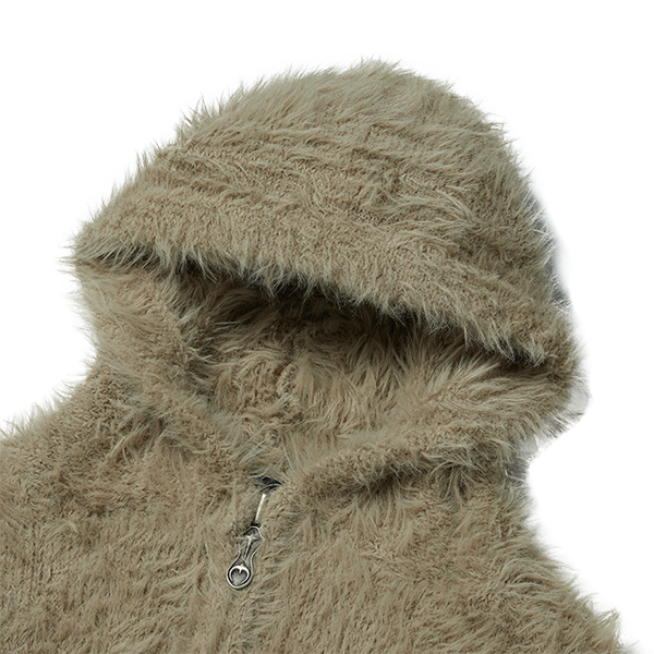 Thug club Pack Fur Zip-up Hoodie人気