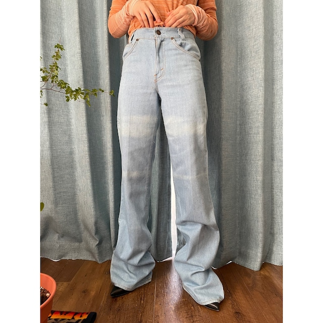 70s～80s U,S Levis STUDENT FLARE　