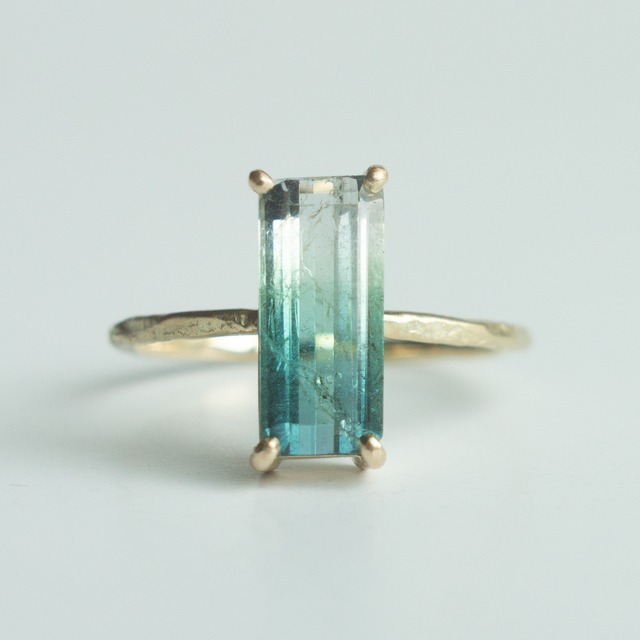 Rock Ring ーパーティーカラートルマリン