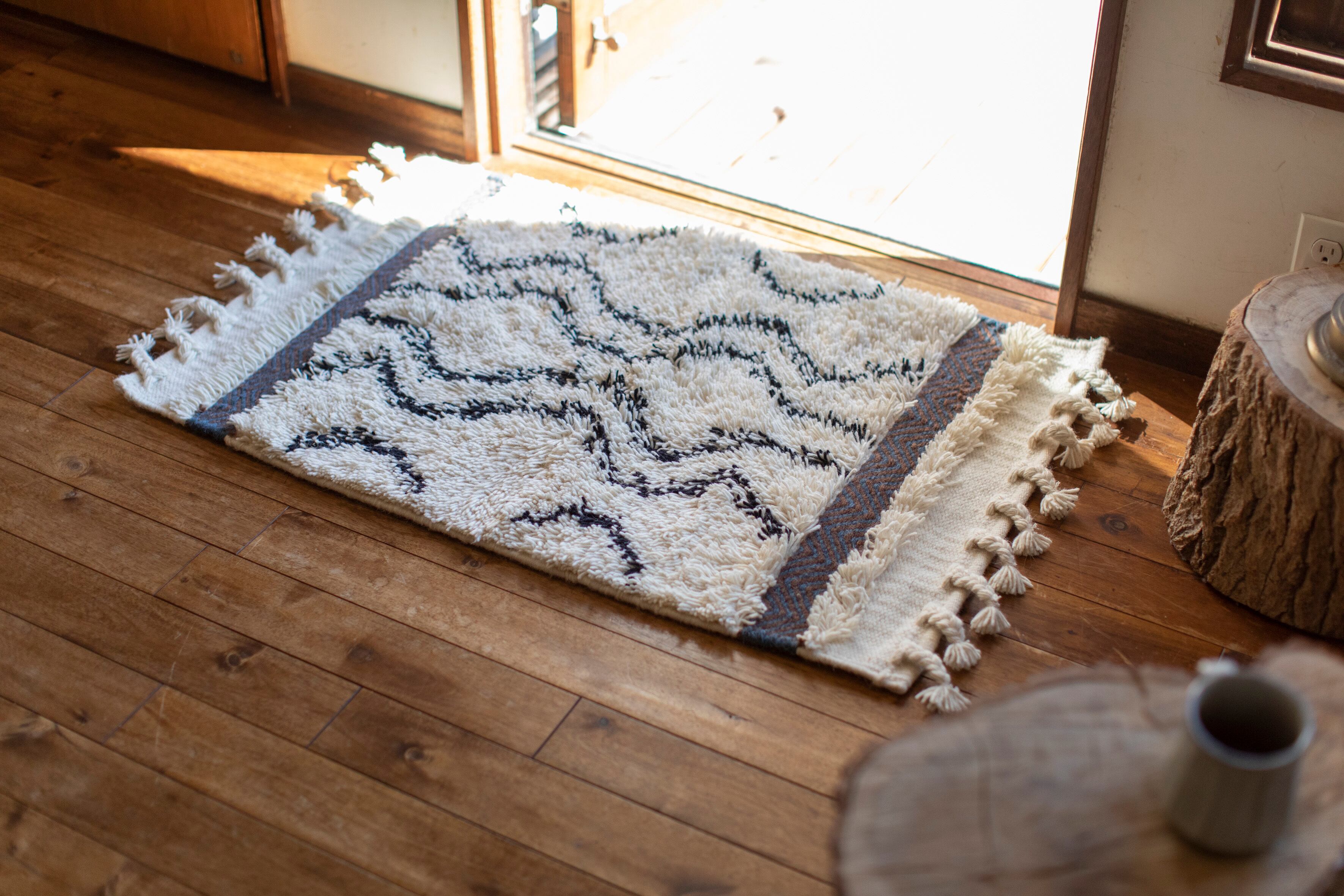 Suno & Morrison / Shaggy Wool Rug〈63×93〉 | iandada